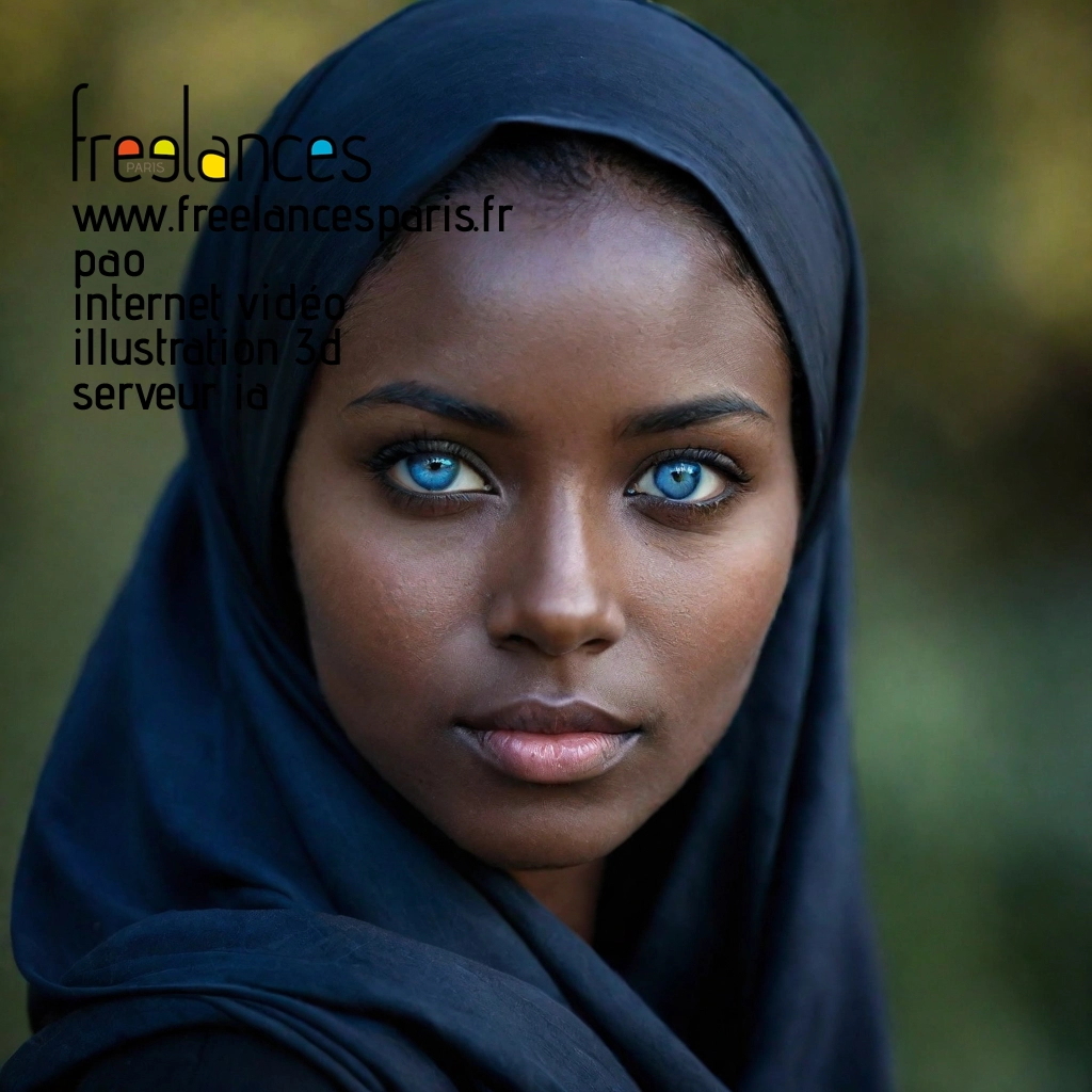 Pao mise en page internet vidéo illustration 3d serveur IA générative AI freelance paris studio de création magazines 734gppi0